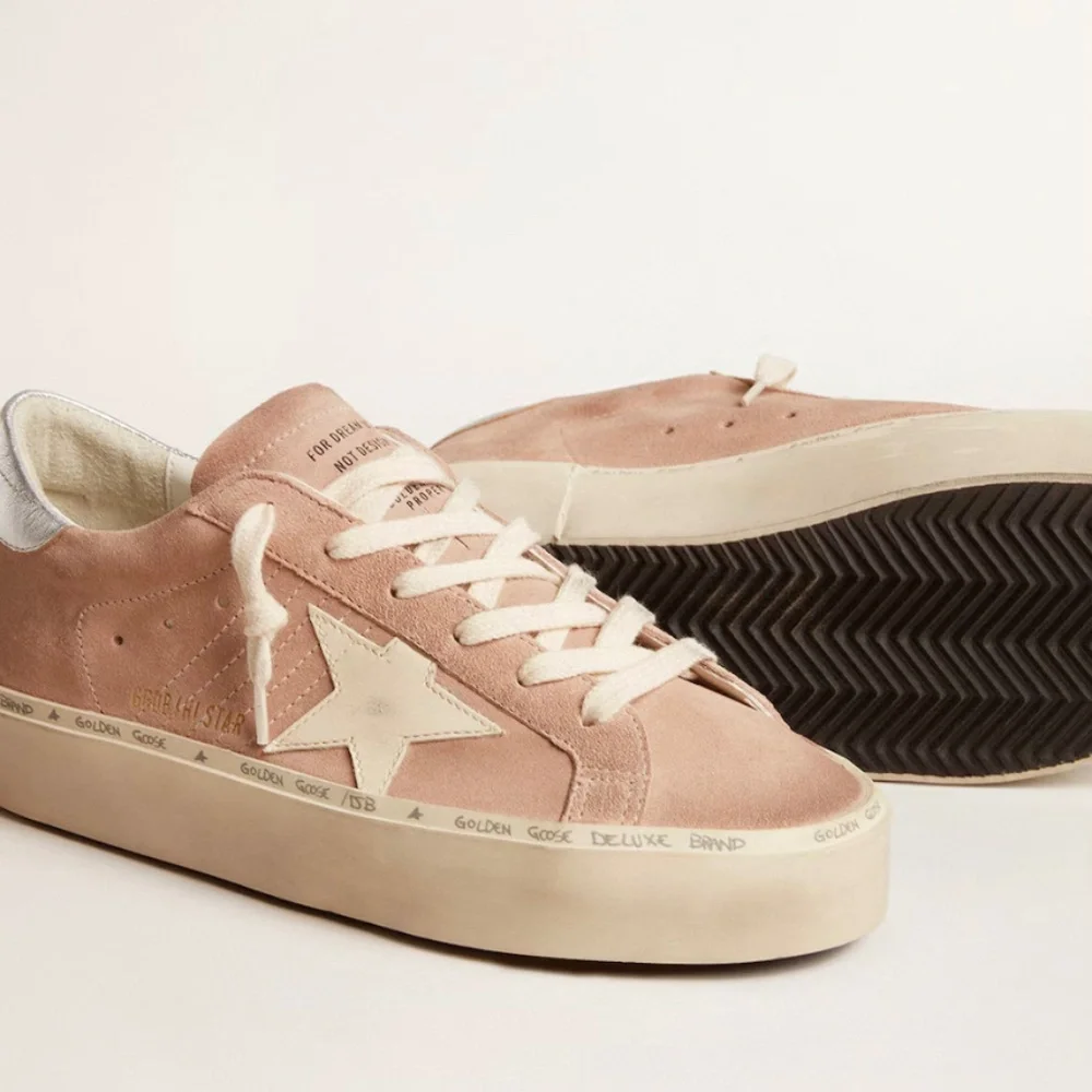 GOLDEN GOOSE - Hi Star Classic in Powder Pink/Cream - MSRP $615.00 - BNIB - Picture 2 of 4